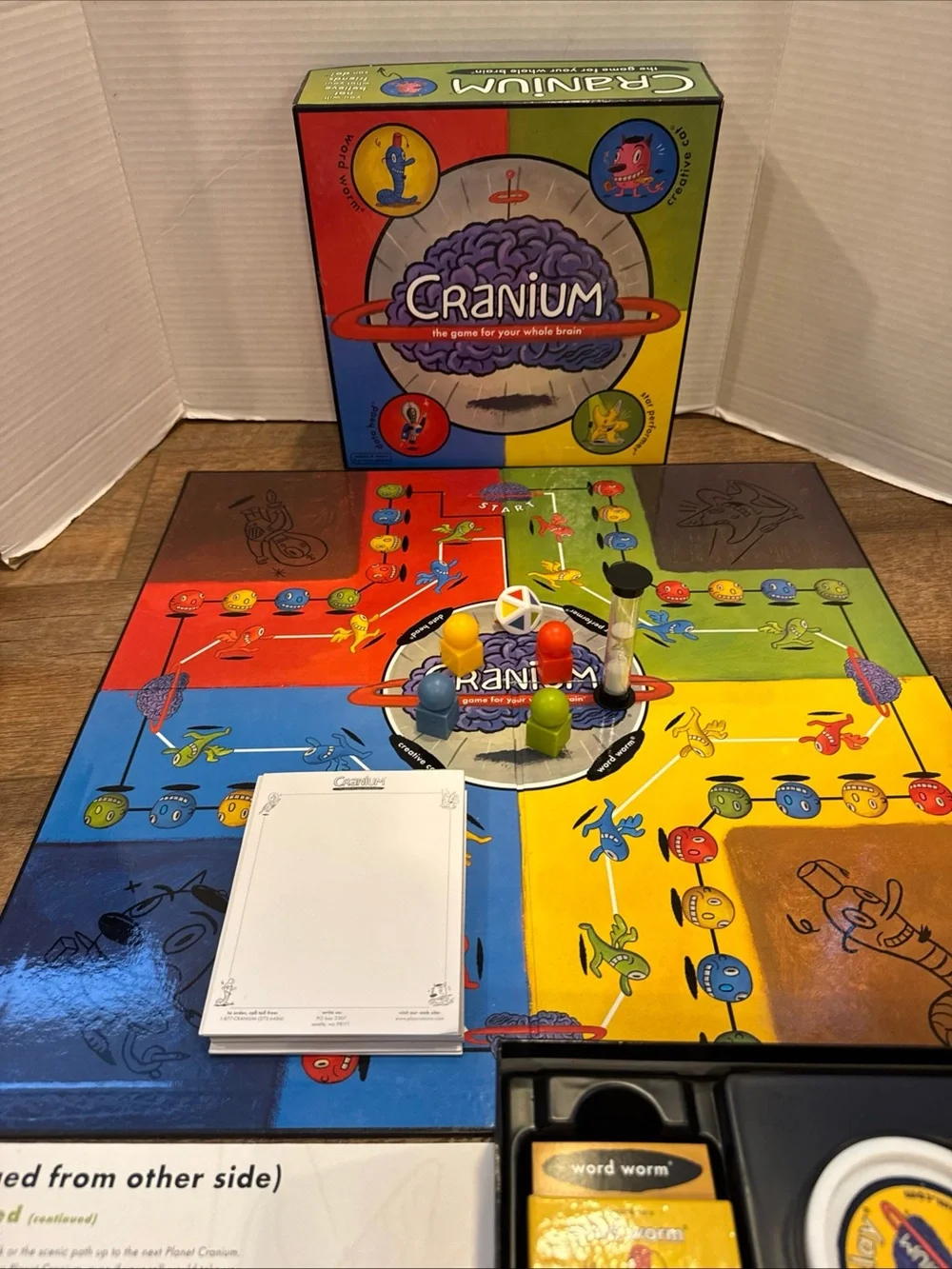 Cranium Original Board Game Whole Brain Party Game Adults Teens 4+ Players